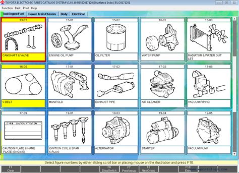 Toyota parts catalog